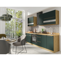 GLAMOUR z | dolní skříňka GLA-12D dřezová | 80 cm | zelená mat