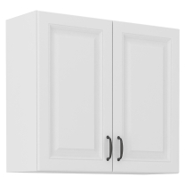 STILO bb | horní skříňka 80G-72 2F s 2 policemi | 80 cm | bílá/bílá mat