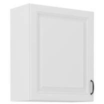 STILO bb | horní skříňka 60G-72 1F s 2 policemi | 60 cm | bílá/bílá mat | UNI dvířka