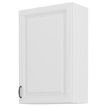 STILO bb | horní skříňka 60G-90 1F se 3 policemi | 60 cm | bílá/bílá mat | UNI dvířka