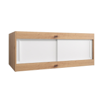 Nástavec | 120x40x62 cm | artisan/bílá | pro posuvné skříně