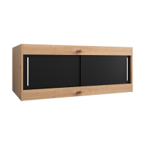 Nástavec | 120x40x62 cm | artisan/černá | pro vybrané posuvné skříně