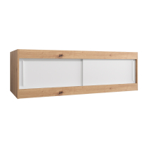 Nástavec | 150x40x62 cm | artisan/bílá | pro posuvné skříně