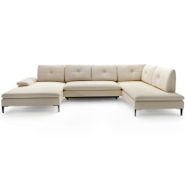 Sedací souprava ZANDA U2 | 172x350x205 cm | rozkládací + úložný prostor | VÝBĚR TKANIN