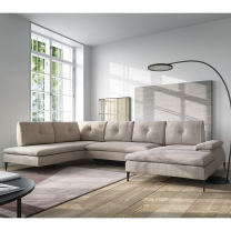 Sedací souprava ZANDA U2 | 205x350x172 cm | rozkládací + úložný prostor | VÝBĚR TKANIN