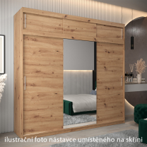 Nástavec | 250x40x62 cm | artisan | pro vybrané posuvné skříně
