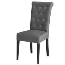 Jídelní židle ADRIANA | 46 cm | s ozdobným klepadlem | VÝBĚR TKANIN a NOŽIČEK