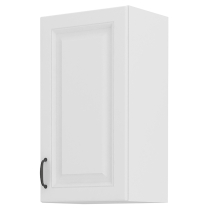 STILO bb | horní skříňka 40G-72 1F se 2 policemi | 40 cm | bílá/bílá mat | UNI dvířka