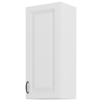 STILO bb | horní skříňka 40G-90 1F se 3 policemi | 40 cm | bílá/bílá mat | UNI dvířka
