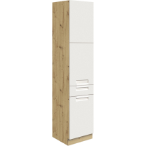 Kuchyňská linka POCKET b | 370x330 cm | bílá lesk | VÝBĚR BARVY KORPUSU