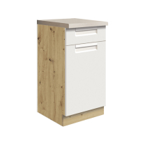 Kuchyňská linka POCKET b | 370x330 cm | bílá lesk | VÝBĚR BARVY KORPUSU