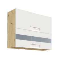 Kuchyňská linka POCKET b | 270 cm | bílá lesk | VÝBĚR BARVY KORPUSU