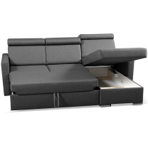 Sedací souprava SLIM Lux | 215x164 | rozkládací + úložný prostor | 18 zelená | LEVÁ i PRAVÁ