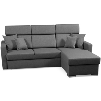 Sedací souprava SLIM Lux | 215x164 | rozkládací + úložný prostor | 18 zelená | LEVÁ i PRAVÁ