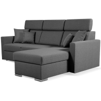 Sedací souprava SLIM Lux | 215x164 | rozkládací + úložný prostor | 18 zelená | LEVÁ i PRAVÁ