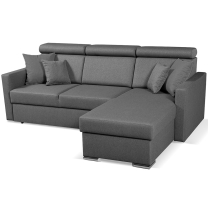 Sedací souprava SLIM Lux | 215x164 | rozkládací + úložný prostor | 18 zelená | LEVÁ i PRAVÁ