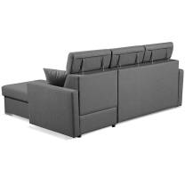 Sedací souprava SLIM Lux | 215x164 | rozkládací + úložný prostor | 18 zelená | LEVÁ i PRAVÁ
