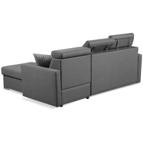 Sedací souprava SLIM Lux | 215x164 | rozkládací + úložný prostor | 18 zelená | LEVÁ i PRAVÁ