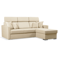 Sedací souprava SLIM Lux | 215x164 | rozkládací + úložný prostor | 25 světle béžová | LEVÁ i PRAVÁ