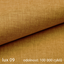 Sedací souprava SLIM Lux XL | 238x180 | PRAVÁ | rozkládací + úložný prostor | 09 medová béžová