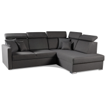 Sedací souprava SLIM Lux XL | 238x180 | PRAVÁ | rozkládací + úložný prostor | 10 oranžová