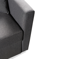 Sedací souprava SLIM Lux XL | 180x238 | LEVÁ | rozkládací + úložný prostor | 34 námořnická modrá