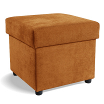 Taburet Zaza | 45x45x42 | crown 8 oranžová rust