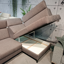 Sedací souprava ALLICANTE | 241x162 | rozkládací + USB + úlož. prostor | VÝBĚR TKANIN