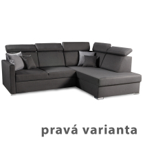 Sedací souprava SLIM L 32 + křeslo | 238x180 | PRAVÁ | Tatum 273 šedohnědá | POSLEDNÍ KUS