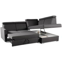Sedací souprava SLIM L 32 + křeslo | 238x180 | PRAVÁ | Tatum 273 šedohnědá | POSLEDNÍ KUS