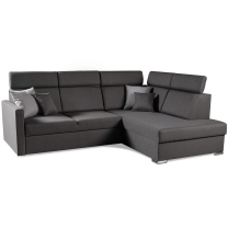 Sedací souprava SLIM L 32 + křeslo | 238x180 | PRAVÁ | Tatum 273 šedohnědá | POSLEDNÍ KUS