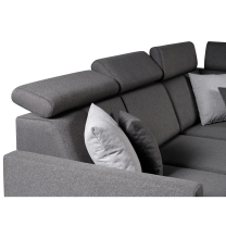 Sedací souprava SLIM L 32 + křeslo | 238x180 | PRAVÁ | Tatum 273 šedohnědá | POSLEDNÍ KUS