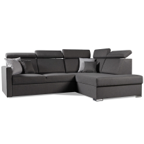 Sedací souprava SLIM L 32 + křeslo | 238x180 | PRAVÁ | Tatum 273 šedohnědá | POSLEDNÍ KUS