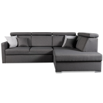Sedací souprava SLIM L 32 + křeslo | 238x180 | PRAVÁ | Tatum 273 šedohnědá | POSLEDNÍ KUS