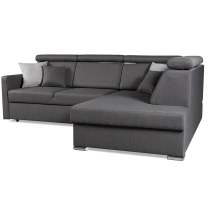 Sedací souprava SLIM L 32 + křeslo | 238x180 | PRAVÁ | Tatum 273 šedohnědá | POSLEDNÍ KUS