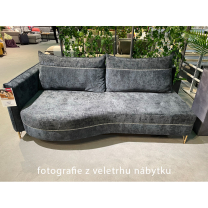 Rozkládací pohovka ORTIS | 212 cm | LEVÁ | EXTRA KVALITA | zabudovaný USB port | VÝBĚR TKANIN