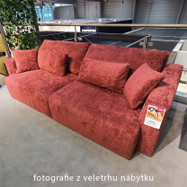 Rozkládací pohovka FORMA | 268 cm | elektricky výsuvný sedák | EXTRA KVALITA | VÝBĚR TKANIN