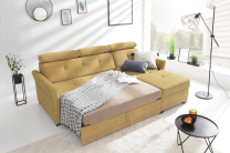 Sedací souprava Harris | 222x155 cm | rozkládací + úložný prostor | šedá | PRAVÁ | POSLEDNÍ KUS