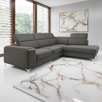 Sedací souprava GENOVA | 280x225 | rozkládací + úložný prostor | VÝBĚR TKANIN a NOŽIČEK