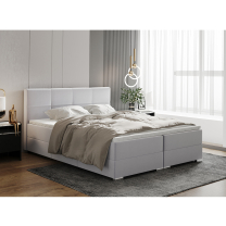 Kontinentální postel dvoulůžko BOXSPRING ARDEN + topper v ceně | 140x200 | VÝBĚR TKANIN