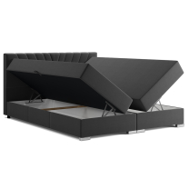 Kontinentální postel dvoulůžko BOXSPRING ERNI + topper v ceně | 140x200 | VÝBĚR TKANIN