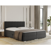 Kontinentální postel dvoulůžko BOXSPRING MOET + topper v ceně | 140x200 | VÝBĚR TKANIN