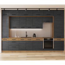 VIGO d | dolní skříňka 80D 2F s policí | 80 cm | lancelot/dark wood