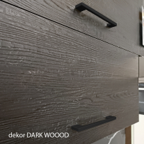 VIGO d | dolní skříňka 80D 2F s policí | 80 cm | lancelot/dark wood