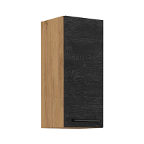 VIGO d | horní skříňka 30G-72 1F s policemi | 30 cm | lancelot/dark wood | UNI dvířka