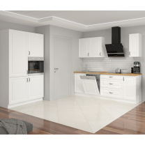 STILO bb | horní skříňka 60x60 GN-72 2F 90° rohová s 2 policemi | 60x60 cm | bílá mat