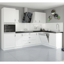 STILO bb | horní skříňka 60x60 GN-72 2F 90° rohová s 2 policemi | 60x60 cm | bílá mat