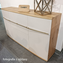 CANDY k | závěsná police C6 | 140 cm | artisan/kašmír