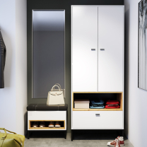OLIER b |  TV stolek OL-07 | 135 cm | bílá/artisan