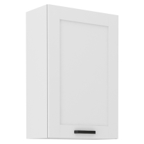LUNA bb | horní skříňka 60 G-90 1F s policemi | 60 cm | VYSOKÁ | UNI dvířka | bílá mat